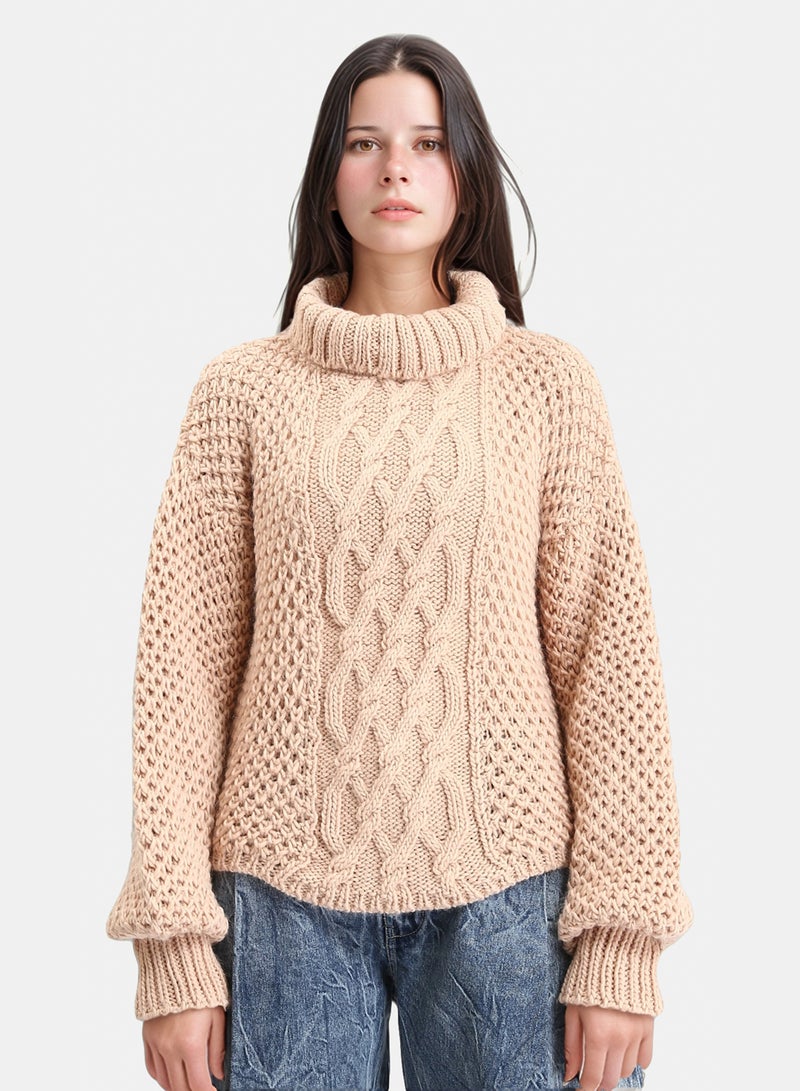 Ravin Women Long Sleeve Knit Pullover - Image 1